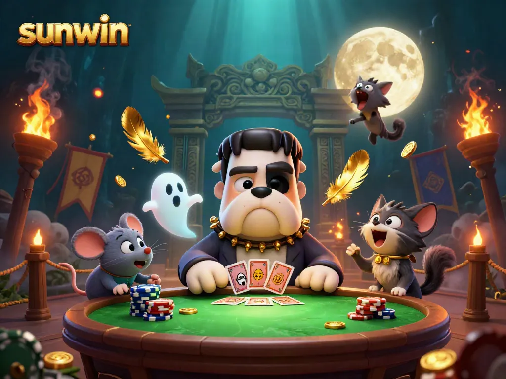 Experience thrilling games at sunwin’s haunted casino, where fun meets fantastic monsters!