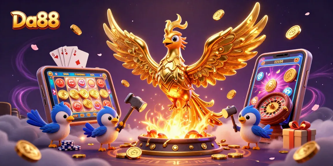 Experience thrilling gameplay at Da88 with vibrant slots and exciting casino atmosphere.