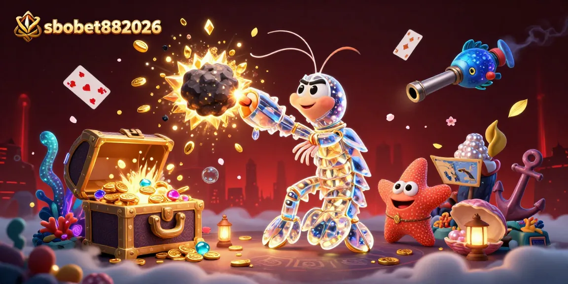 Engage in thrilling betting action with sbobet882026 at this ultra-detailed 3D illustration.