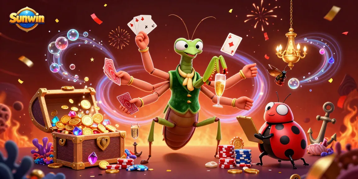Sunwin offers thrilling online gaming experiences with vibrant characters and dynamic casino elements.